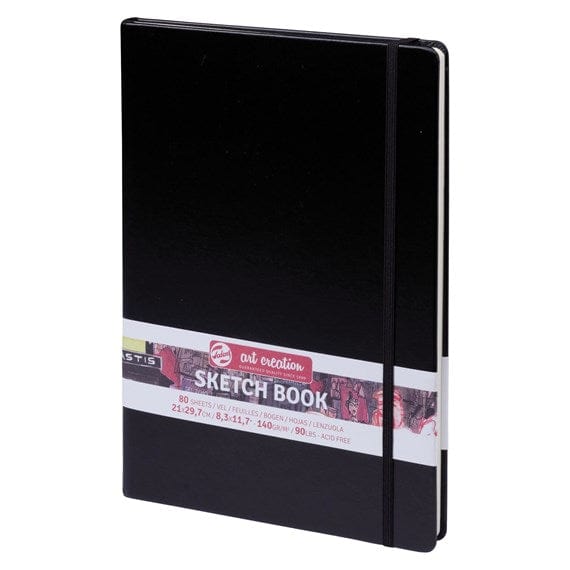 Royal Talens Art Creation Hardback Sketchbook 80 Sheets 21x14.8cm Red 