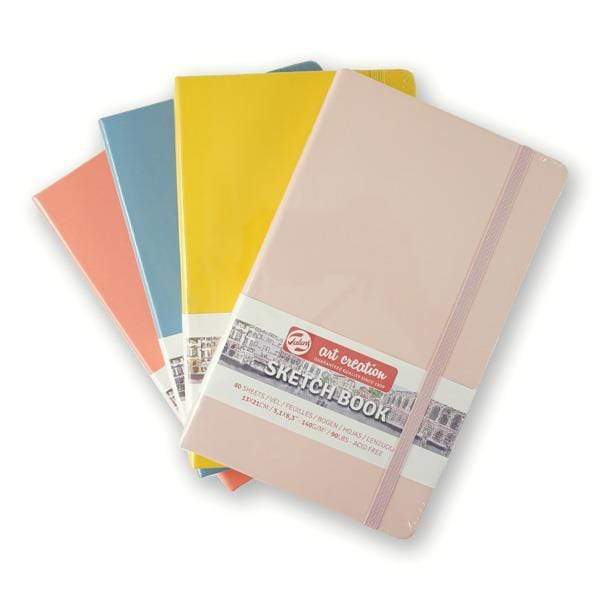 Art Creation Hardback Sketchbooks 140gsm 80 Sheets - £4.35