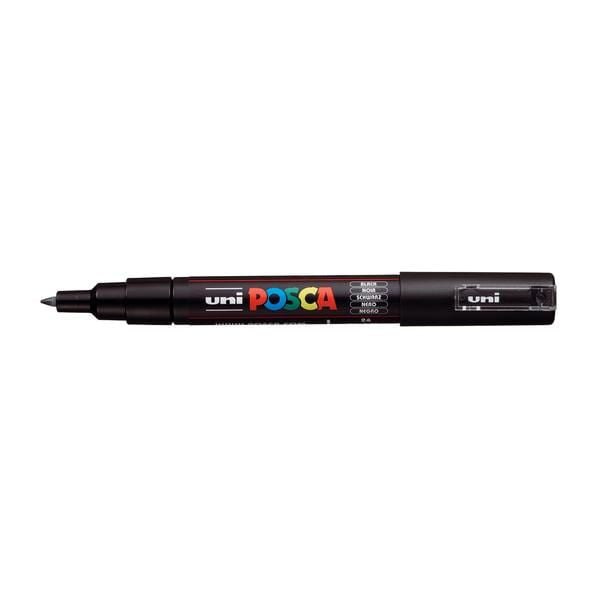 Posca Paint Marker Glitter Extra Fine Point - 7 Color Set