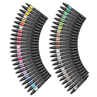 Perforeren beschermen teer Winsor & Newton - Promarker Brush - Set of 48 Colours - Item #0290080 –  Gwartzman's Art Supplies
