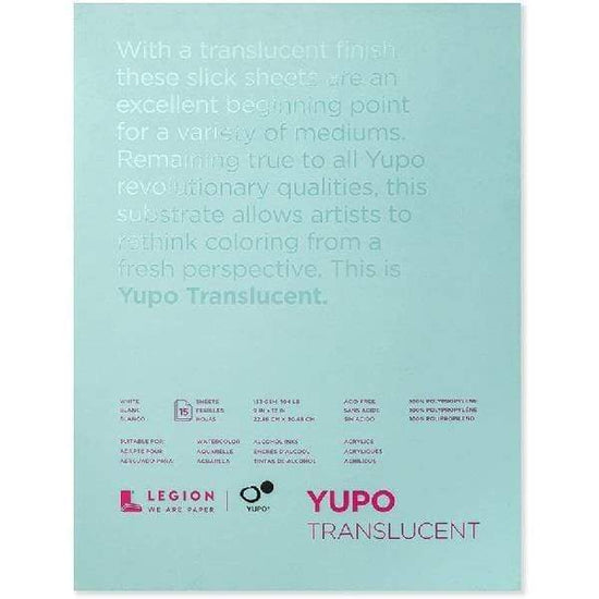 Yupo Paper 9x12 10 Sheets/Pkg White 74lb