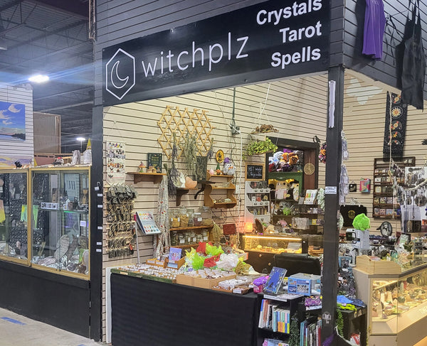 Witch Plz booth at 400 Market