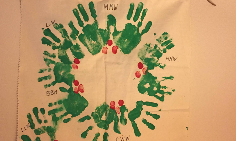 diy baby handprint