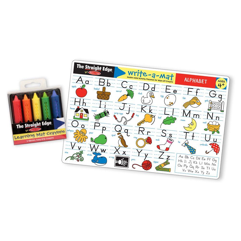 melissa and doug mat crayons