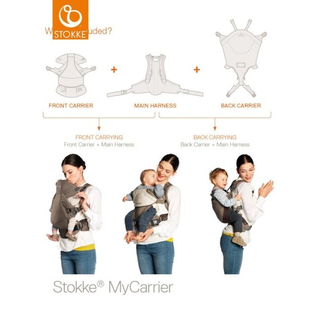 stokke baby carrier cool