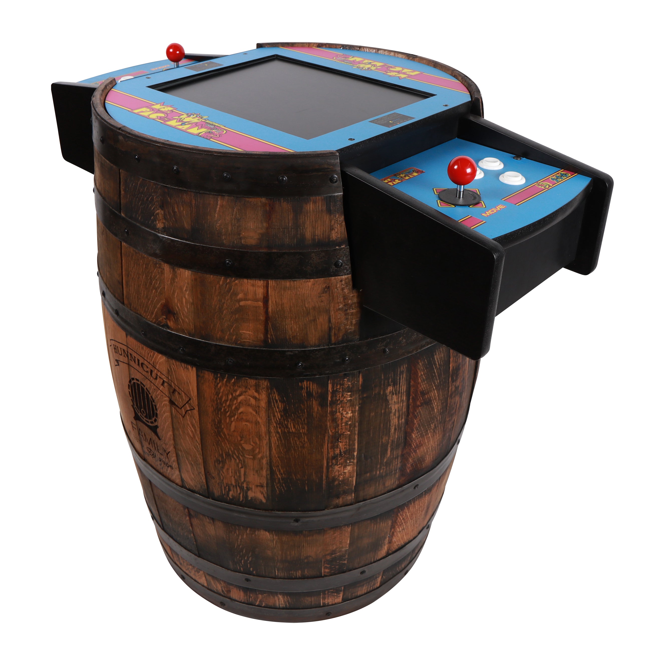 Whiskey Barrel Arcade - Galaga Design