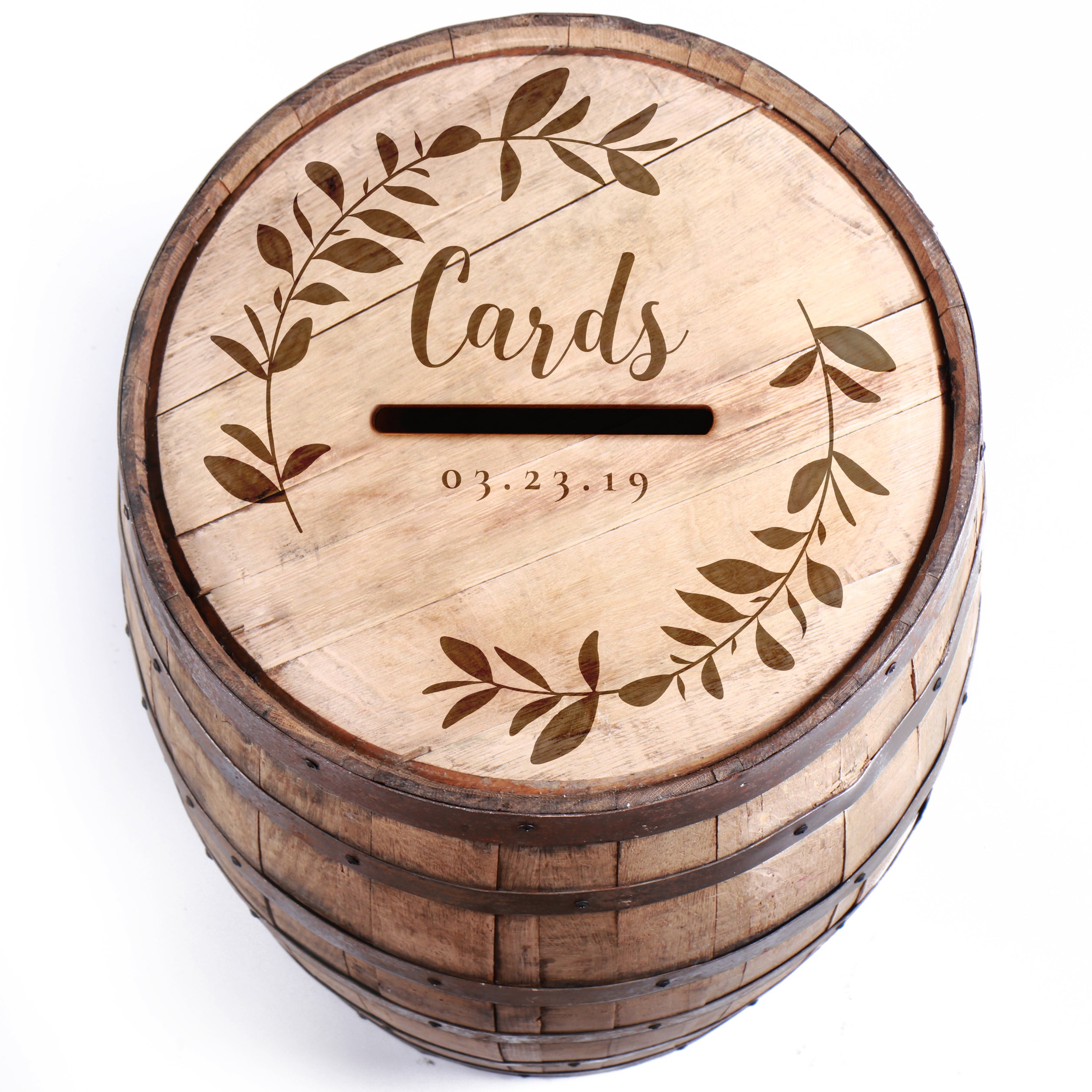 Barrel Event Reception Card Holder - Large