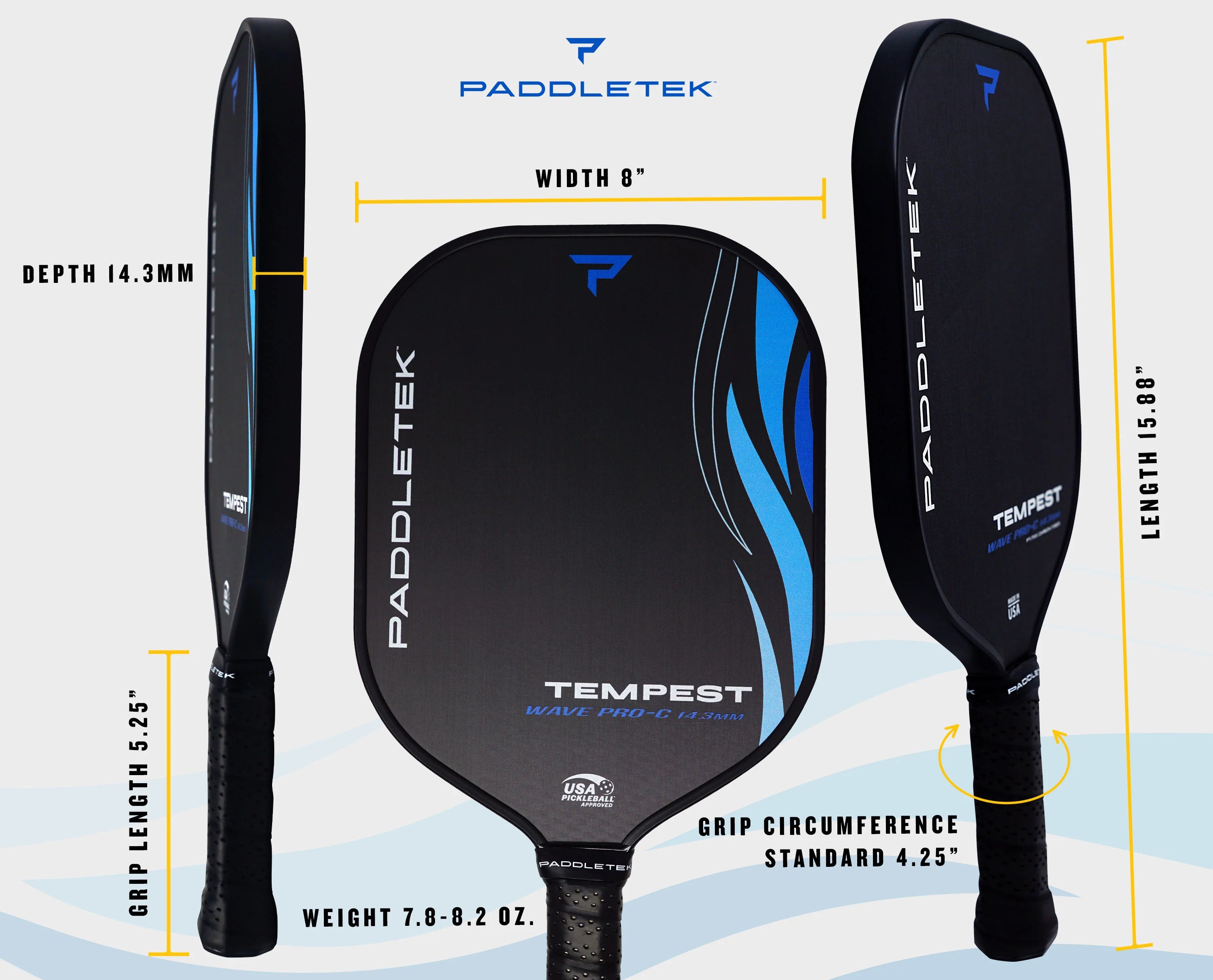 Measurements Tempest WavePro