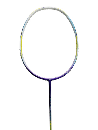 Li NIng Windstorm 600 Badminton racket in blue on sale at Badminton Warehouse