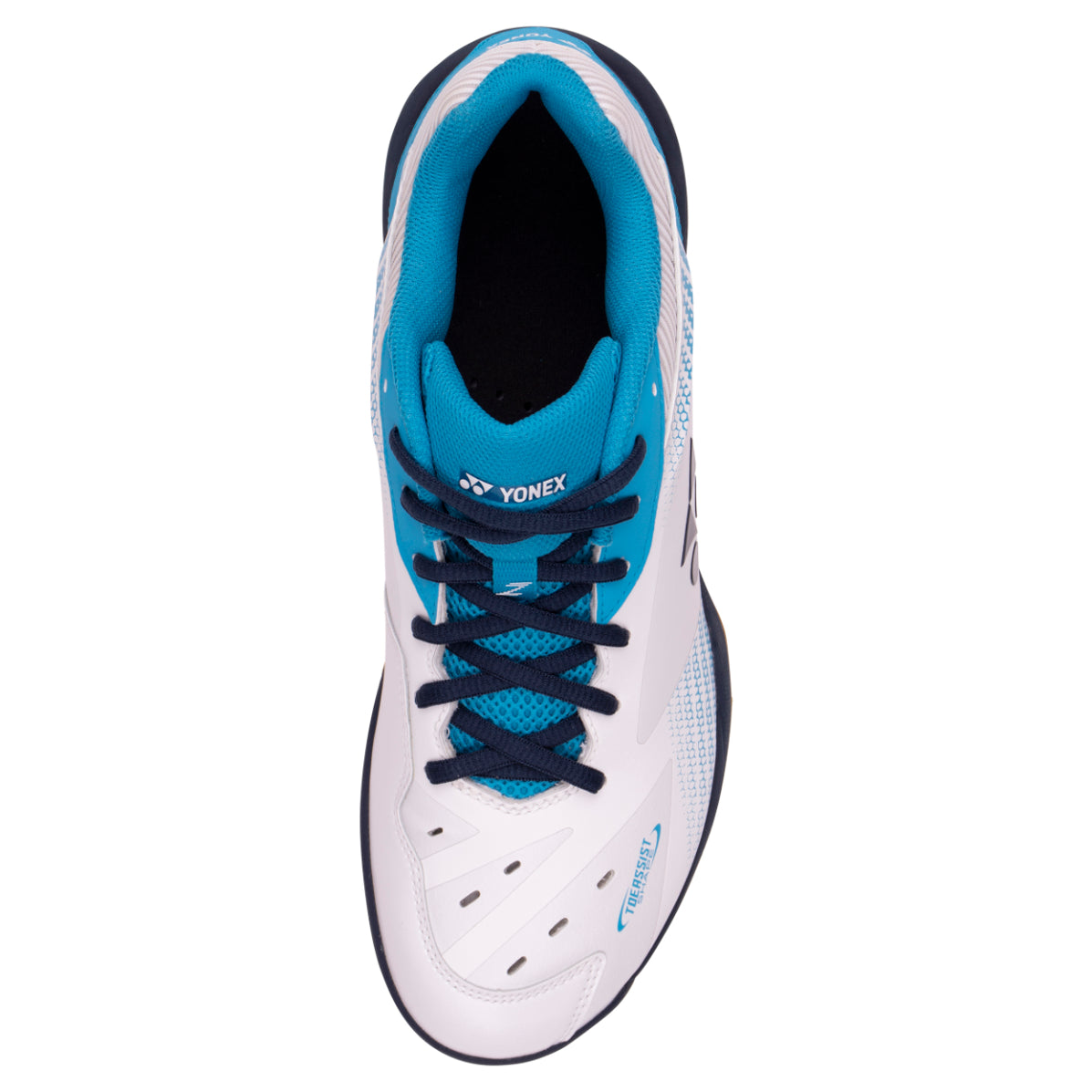 Yonex Power Cushion 65 Z3 Badminton Court Shoes (White/Ocean Blue)