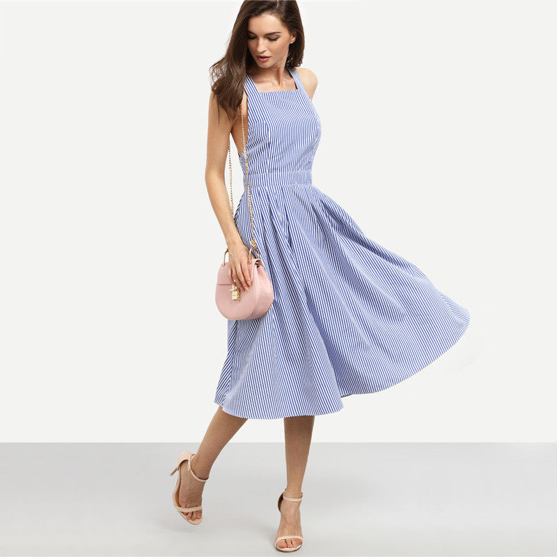 square neck summer dresses