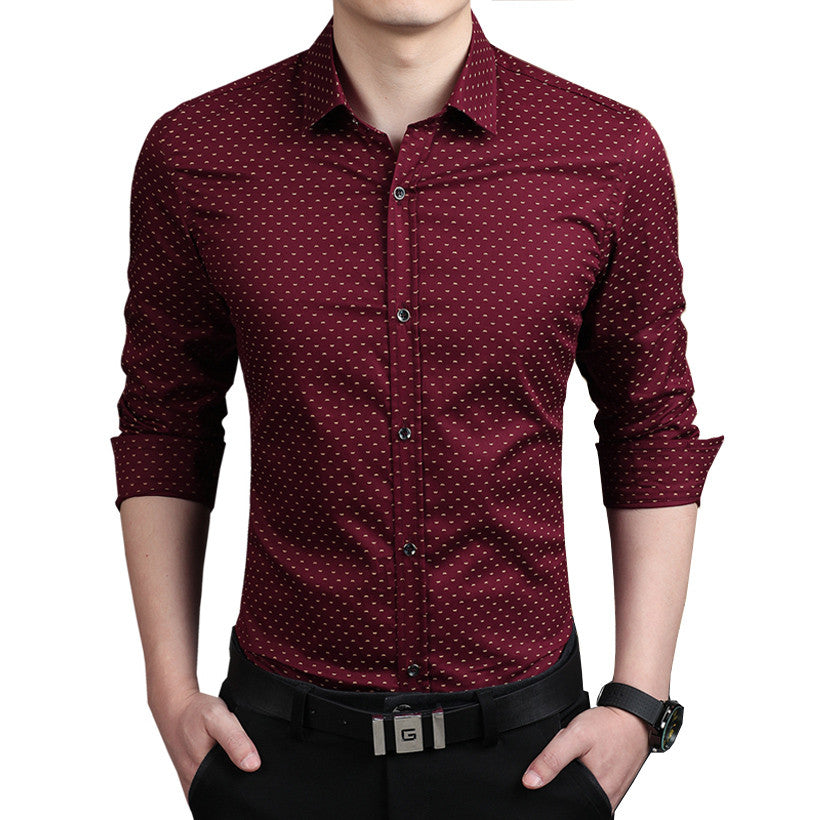 Alec Marou New-2015-Men-s-Shirts-men-Casual-slim-fit-designer-Print-Camisa-red-khaki-white-green_820x