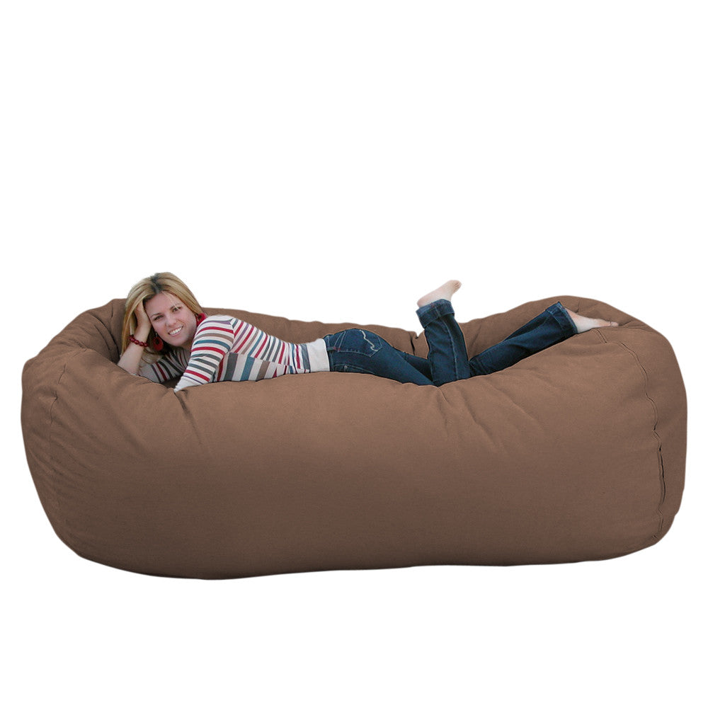 Bean Bag Chair Large 8 Foot Cozy Sack Premium Foam Filled Liner Plus M \u2013 Cozy Foam Factory