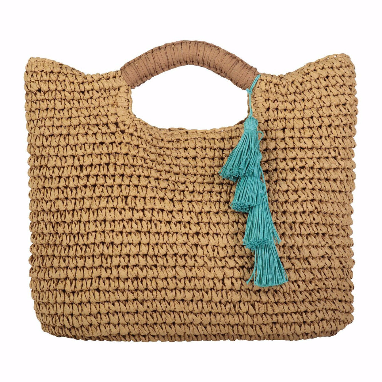 Paloma - Natural Woven Straw Tote – FALLON AND ROYCE