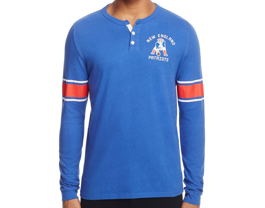 patriots long sleeve polo shirt