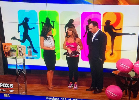 EatSmart Precision GetFit Digital Body Fat Scale Featured on Fox5 News DC