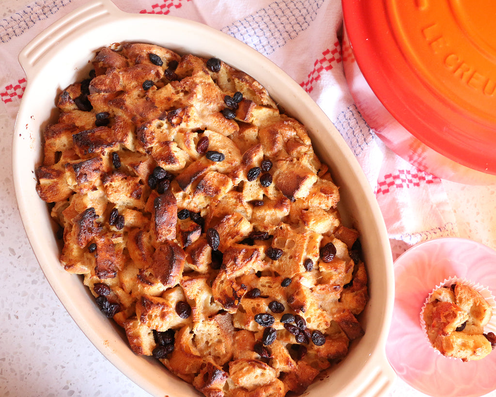 apricity blog - bread pudding recipe