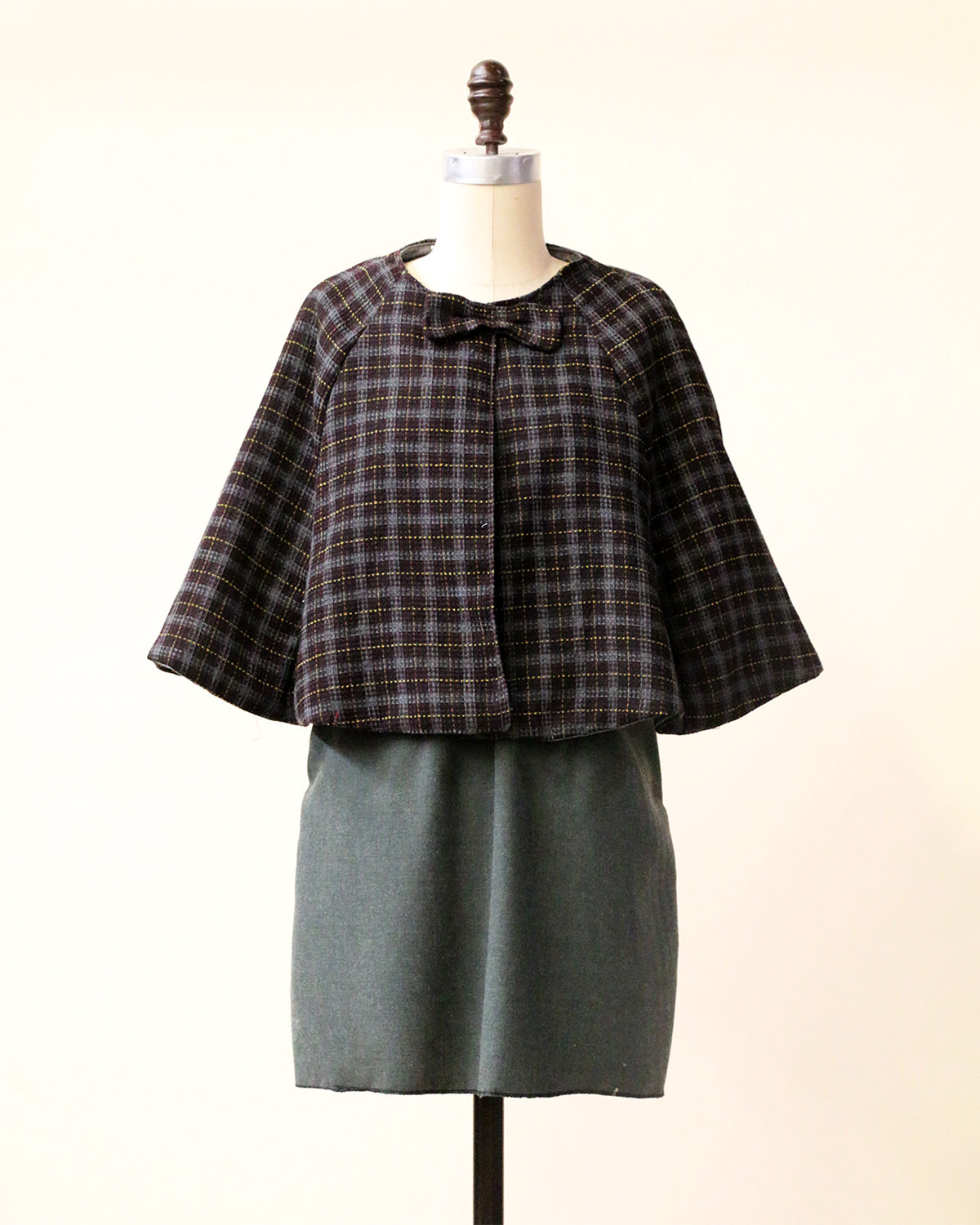 :: Handmade :: SYDNEY Dress - Gray Wool