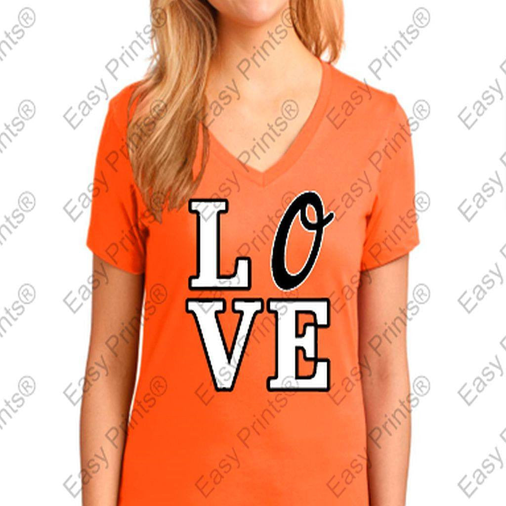 orioles t shirts for women