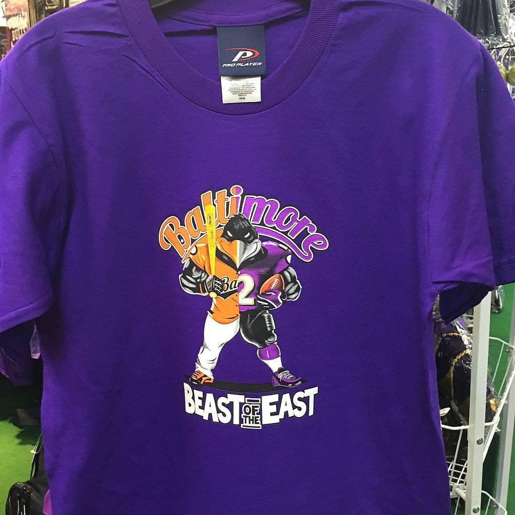 baltimore ravens orioles shirt