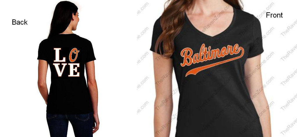 ladies orioles shirts