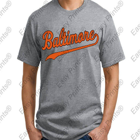 custom orioles shirt