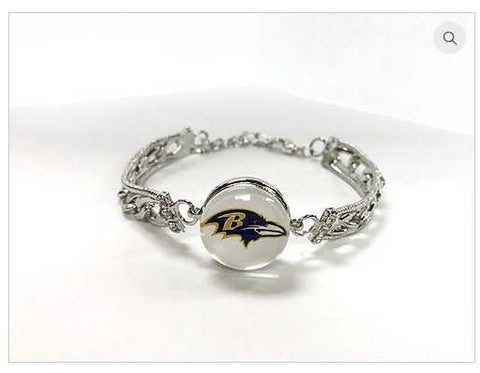 Pittsburgh Steelers Adjustable Charm Bracelet Fan Apparel & Souvenirs NFL