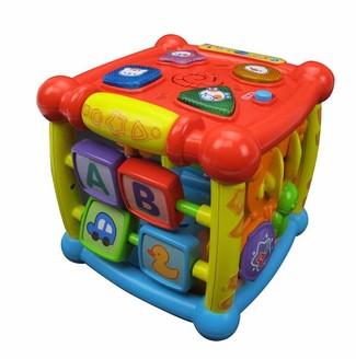 vtech learn and turn cube