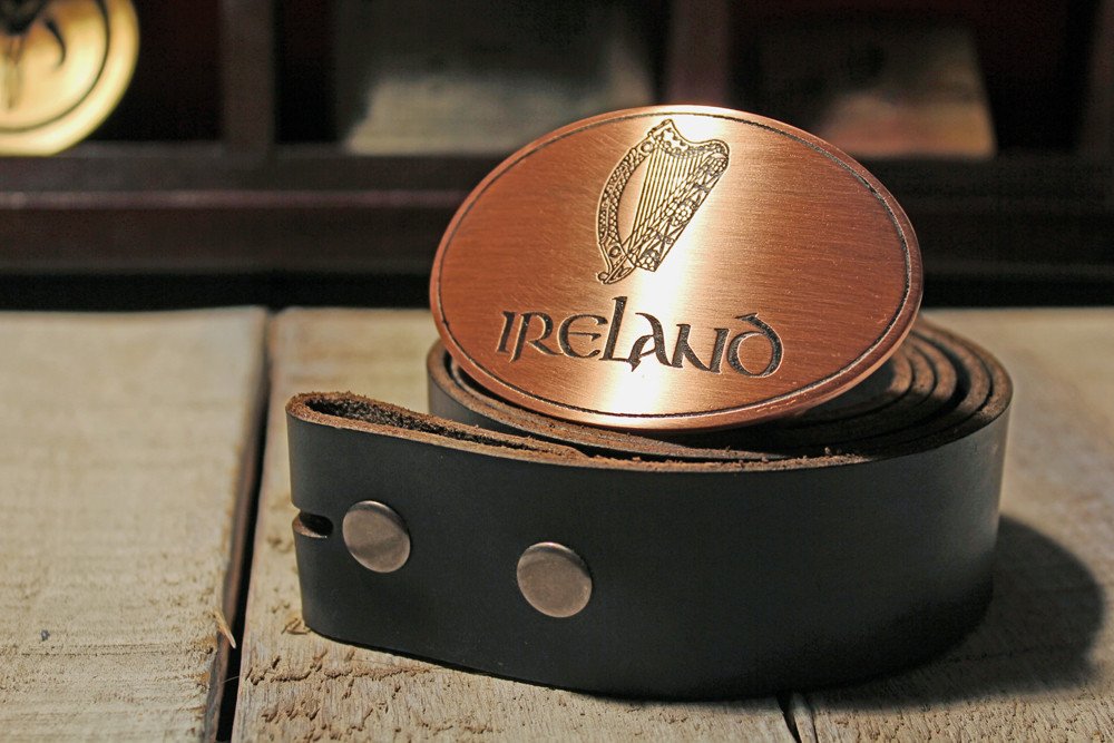 irish belt buckle