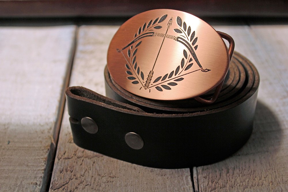 arrow belt buckle