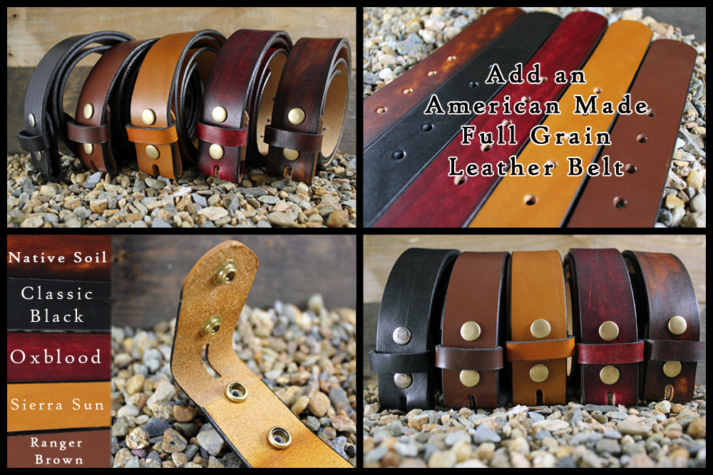 custom belts