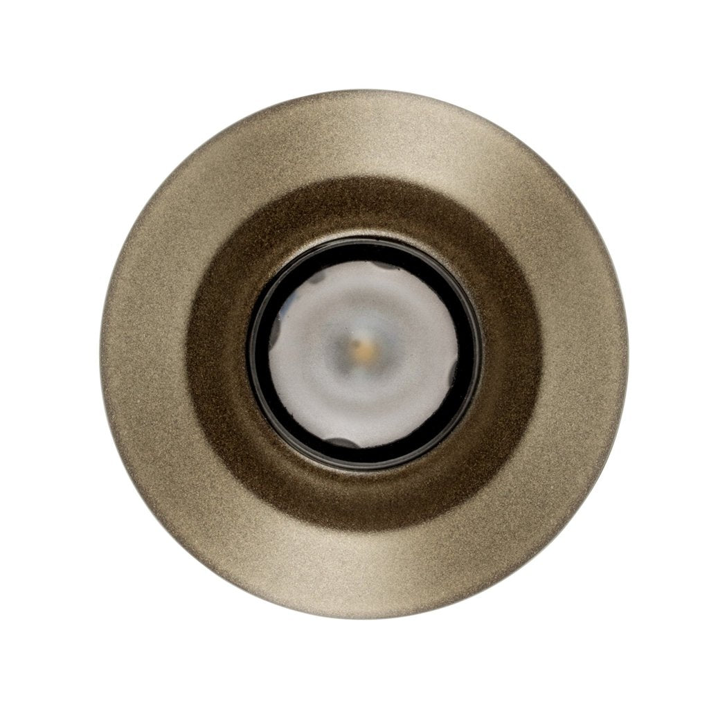 Round Recessed Exterior Light IP68 Anodic Bronze Powder ...