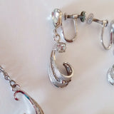 Vintage AmLee Filigree Sterling Silver Necklace with Matching Earrings ...