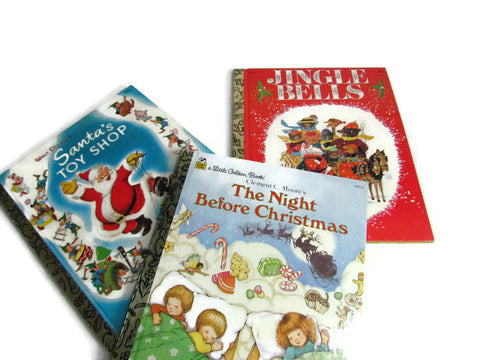 Vintage Little Golden Books Set of 3 Christmas Titles – Attic and Barn ...