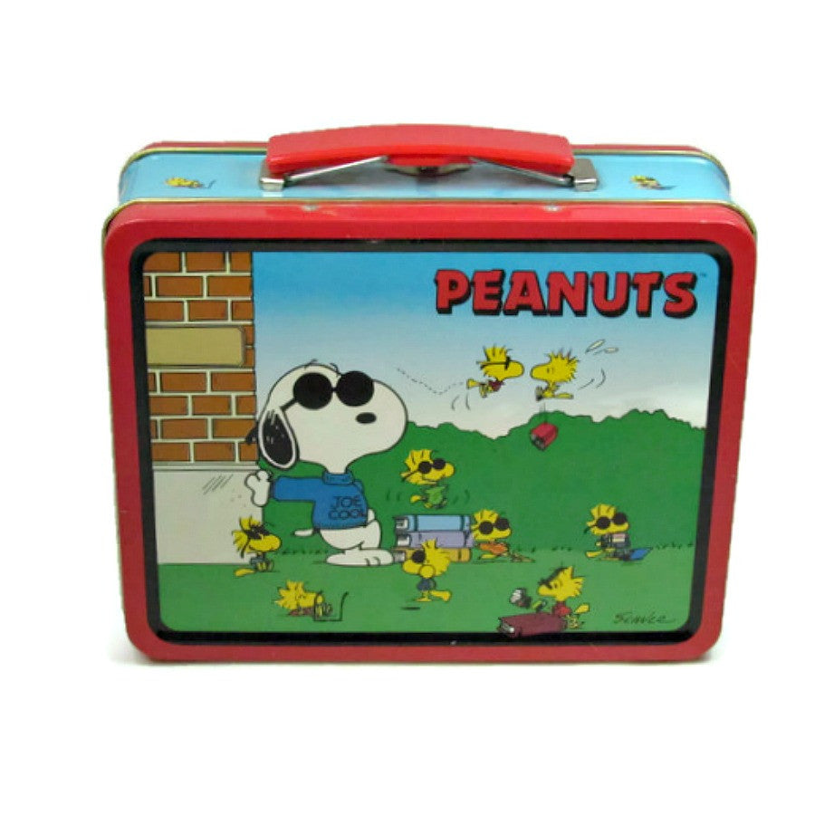 Vintage Peanuts Joe Cool Snoopy Lunch Box Series 1 A.S.C.