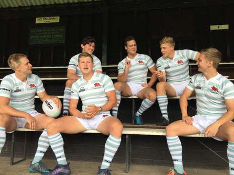 Cambridge University's rugby side in Rhino teamwear