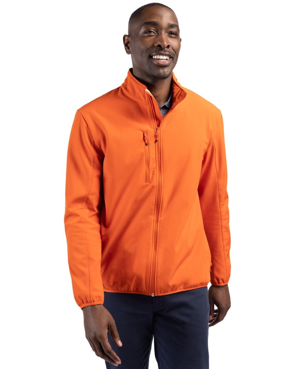 Clique Men's Trail Stretch Softshell Full Zip Jacket