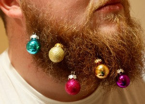 Beard Christmas Decorations 
