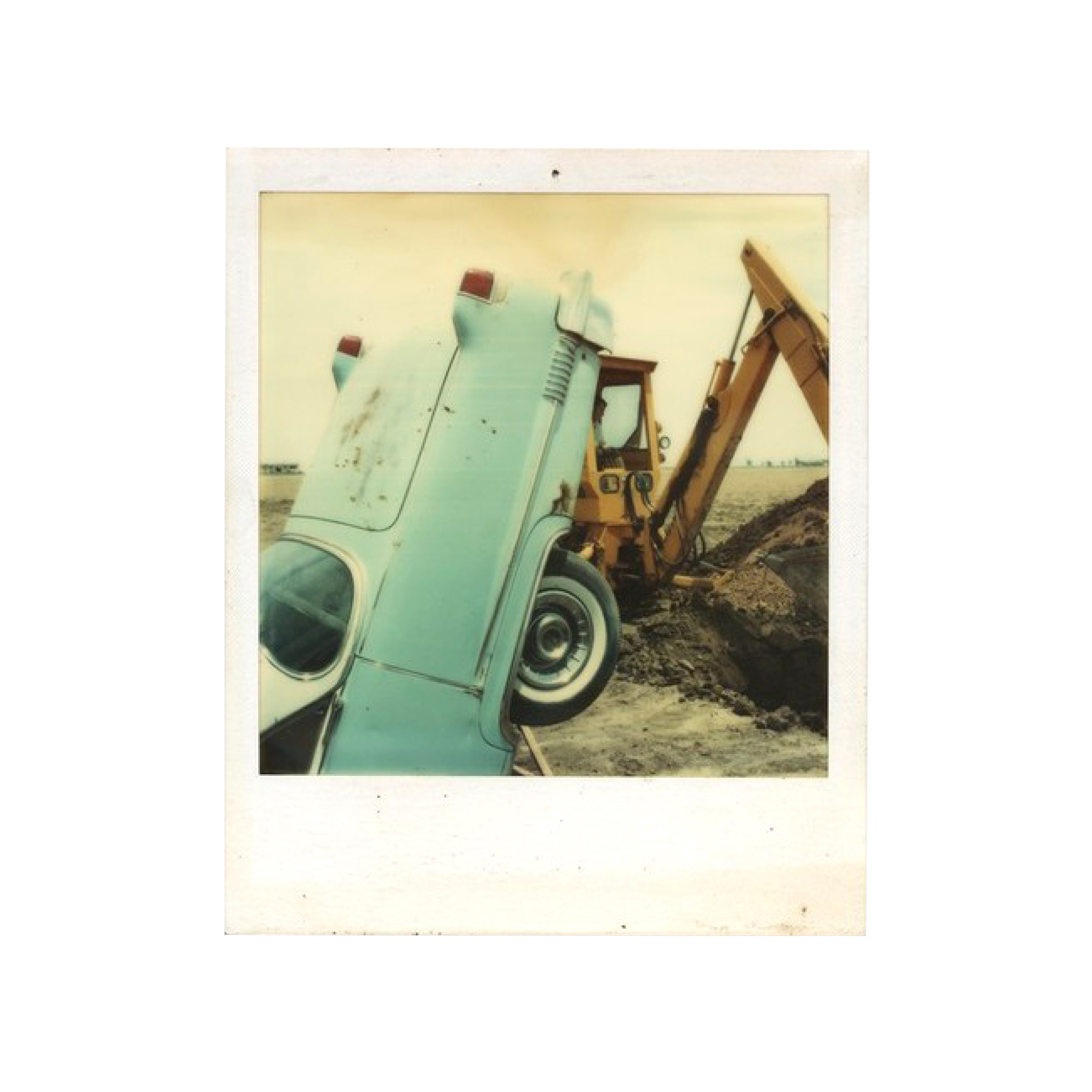 Cadillac Ranch Polaroids by Chip Lord of Ant Farm, 1974