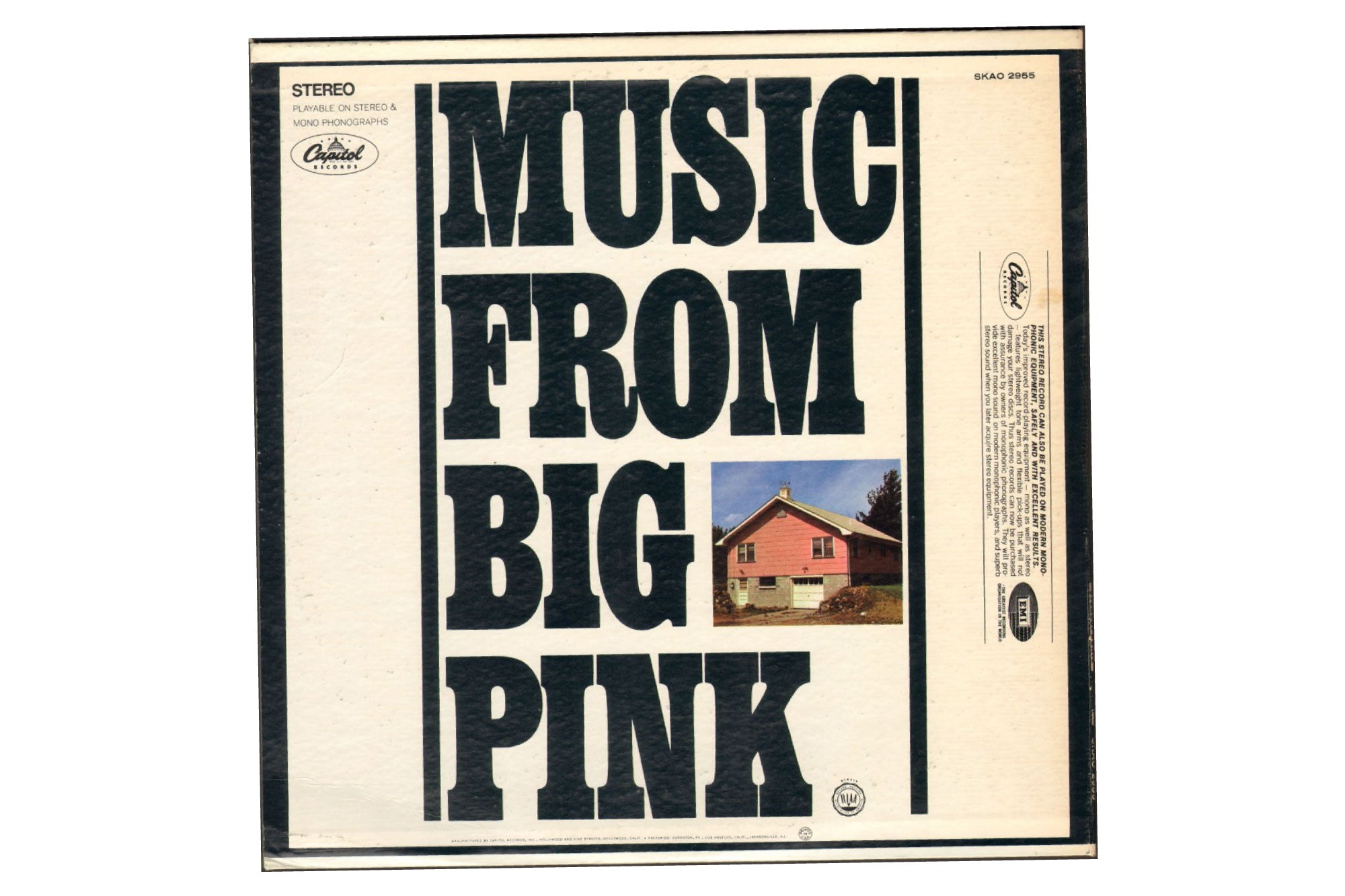 The Band, Music From Big Pink