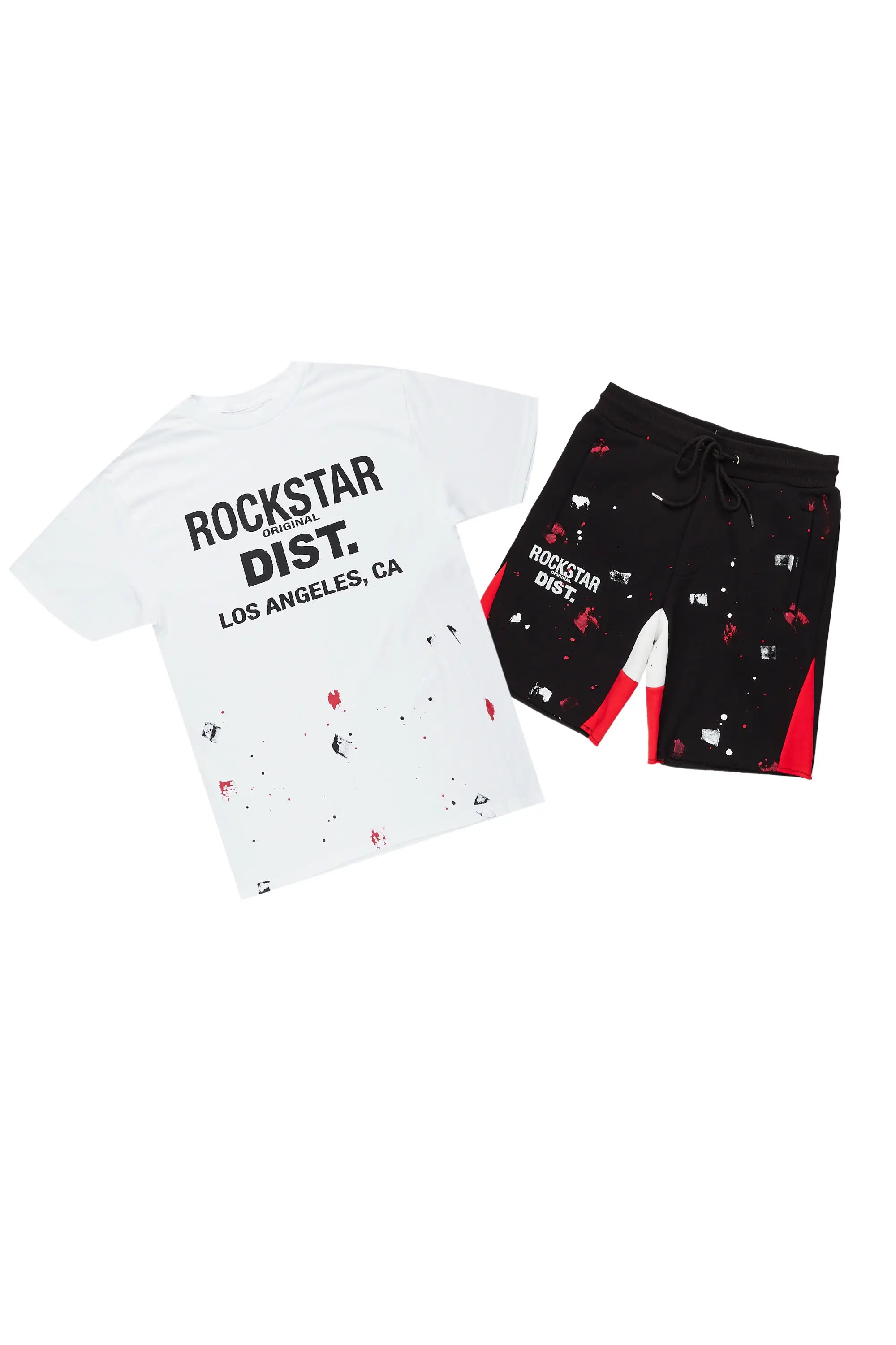 Scottie White/Black Short Set