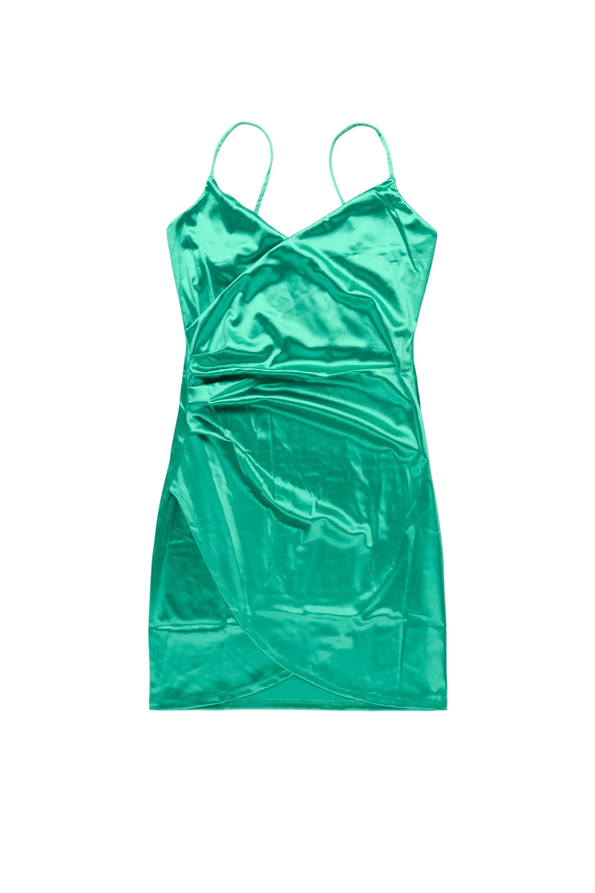 Marieli Green Tank Mini Dress