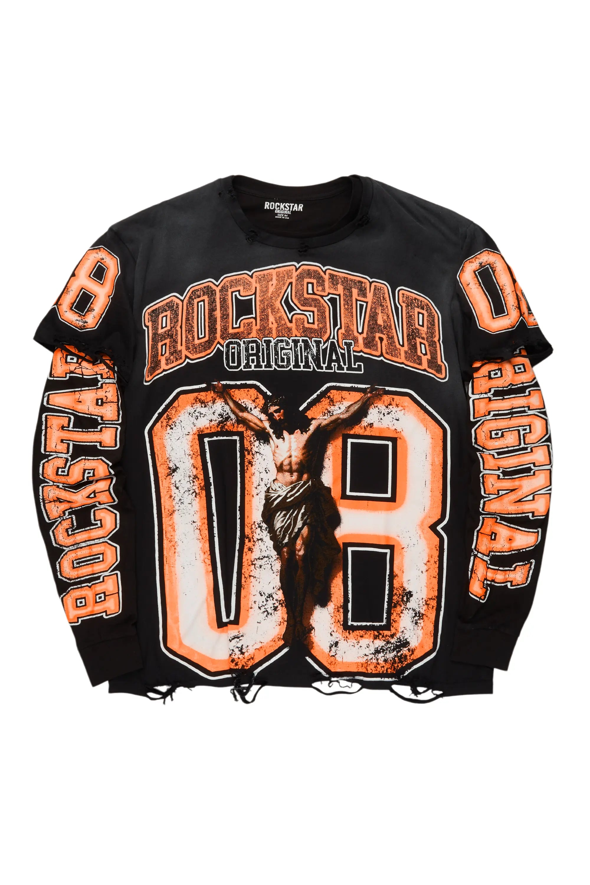 Shop Double Layer Long Sleeve Graphic Tees (Men's)