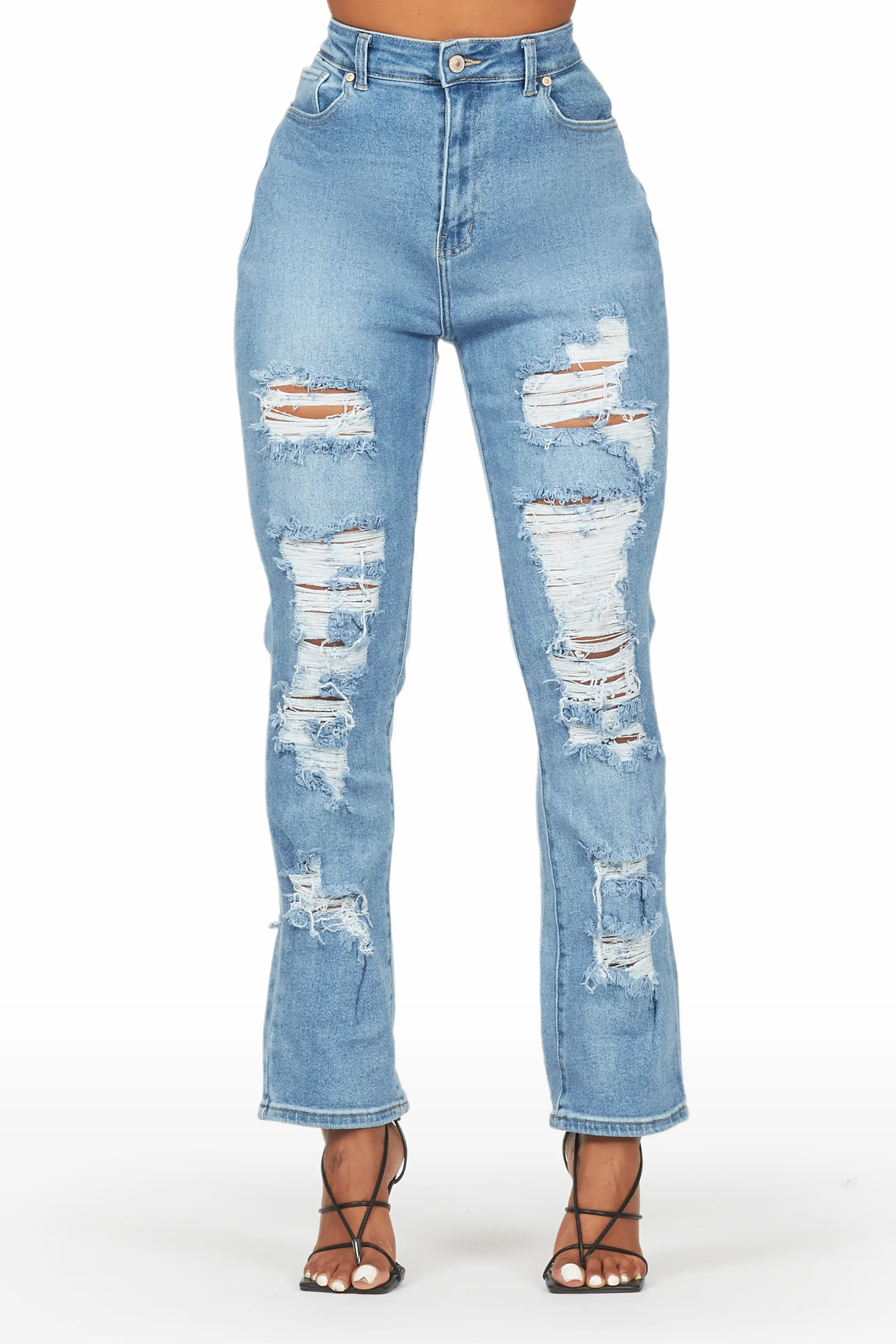 Rockstar super skinny Extra High Rise Distressed Ripped Jeans for Women 12  - Jeans, Facebook Marketplace