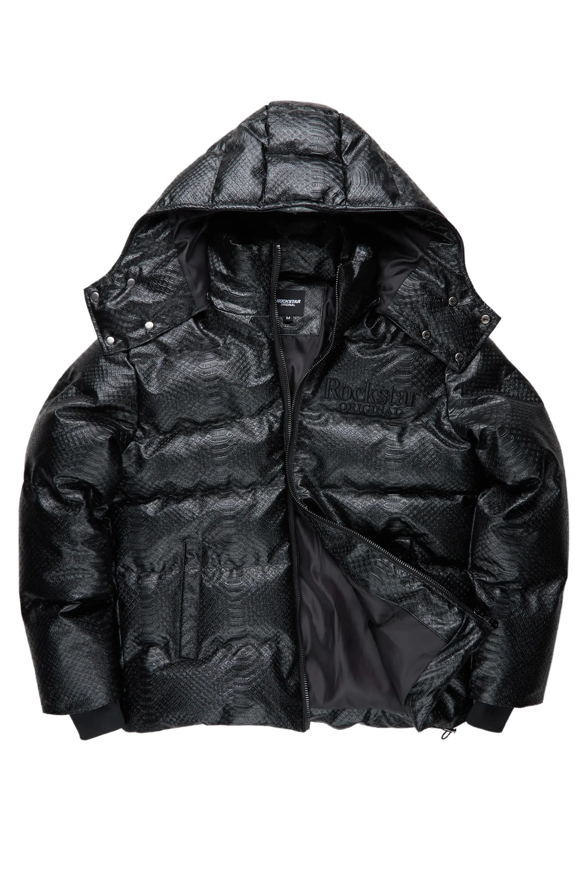 Luka Black Puffer Jacket