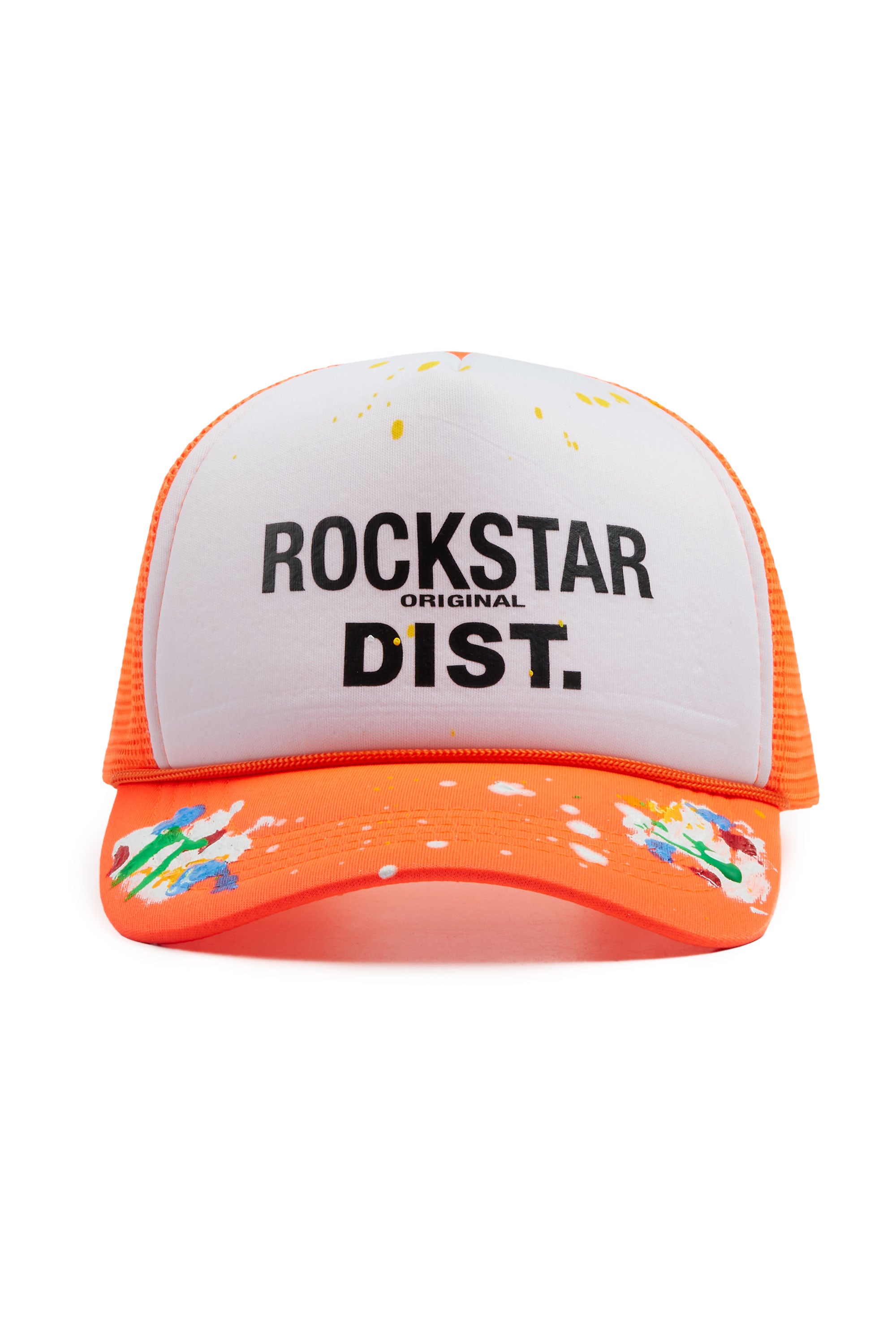 Neptune White/Orange Trucker Hat