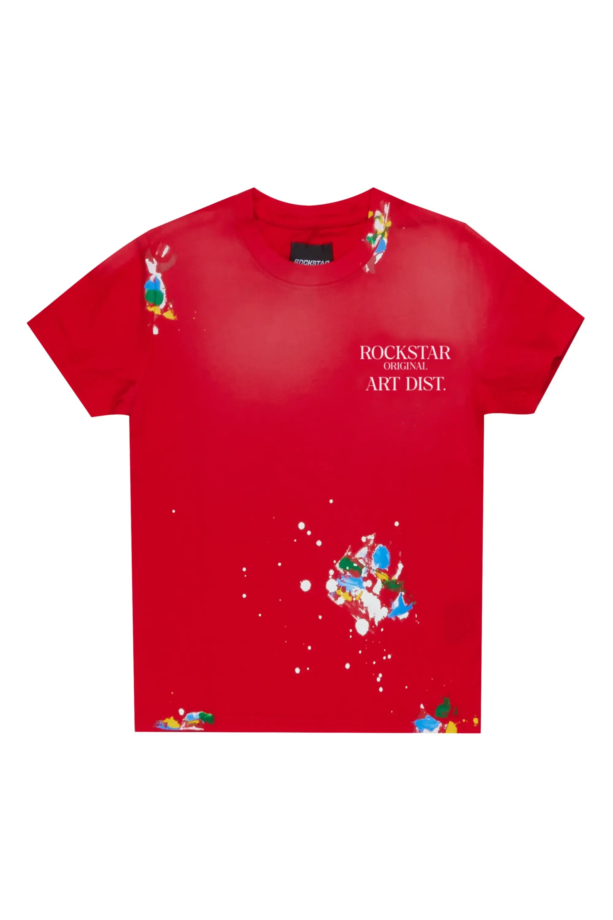 Girls Palmira Red Graphic T-Shirt