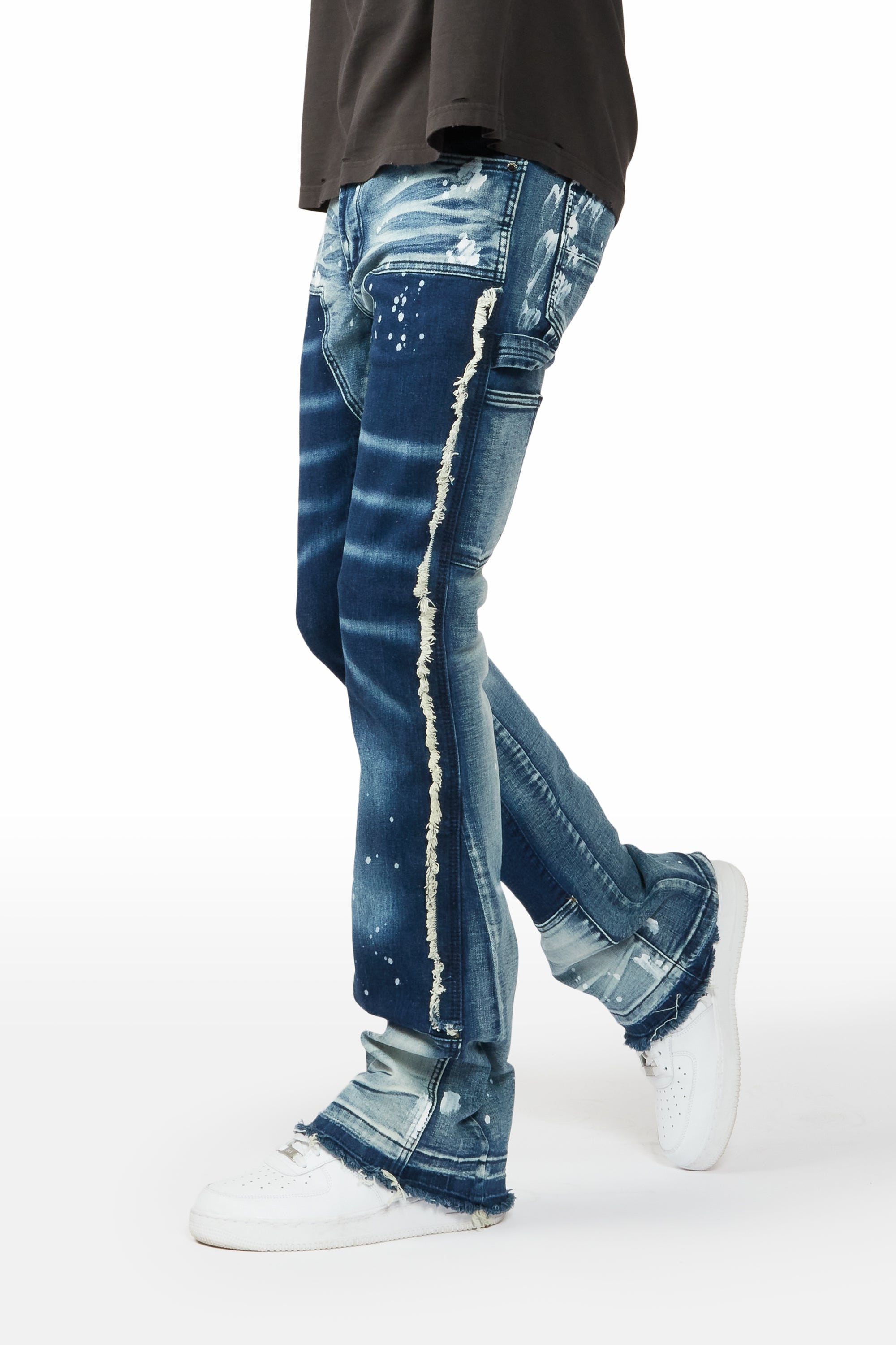 Rockstar Original Jeans Mens 38x34 Blue Denim Pants Ultra Slim Natural  Selection