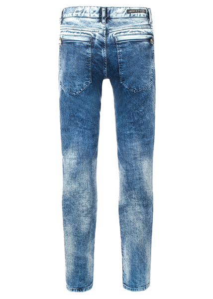 Slim Fit Biker Jeans | George Biker Jeans | Rockstar Original