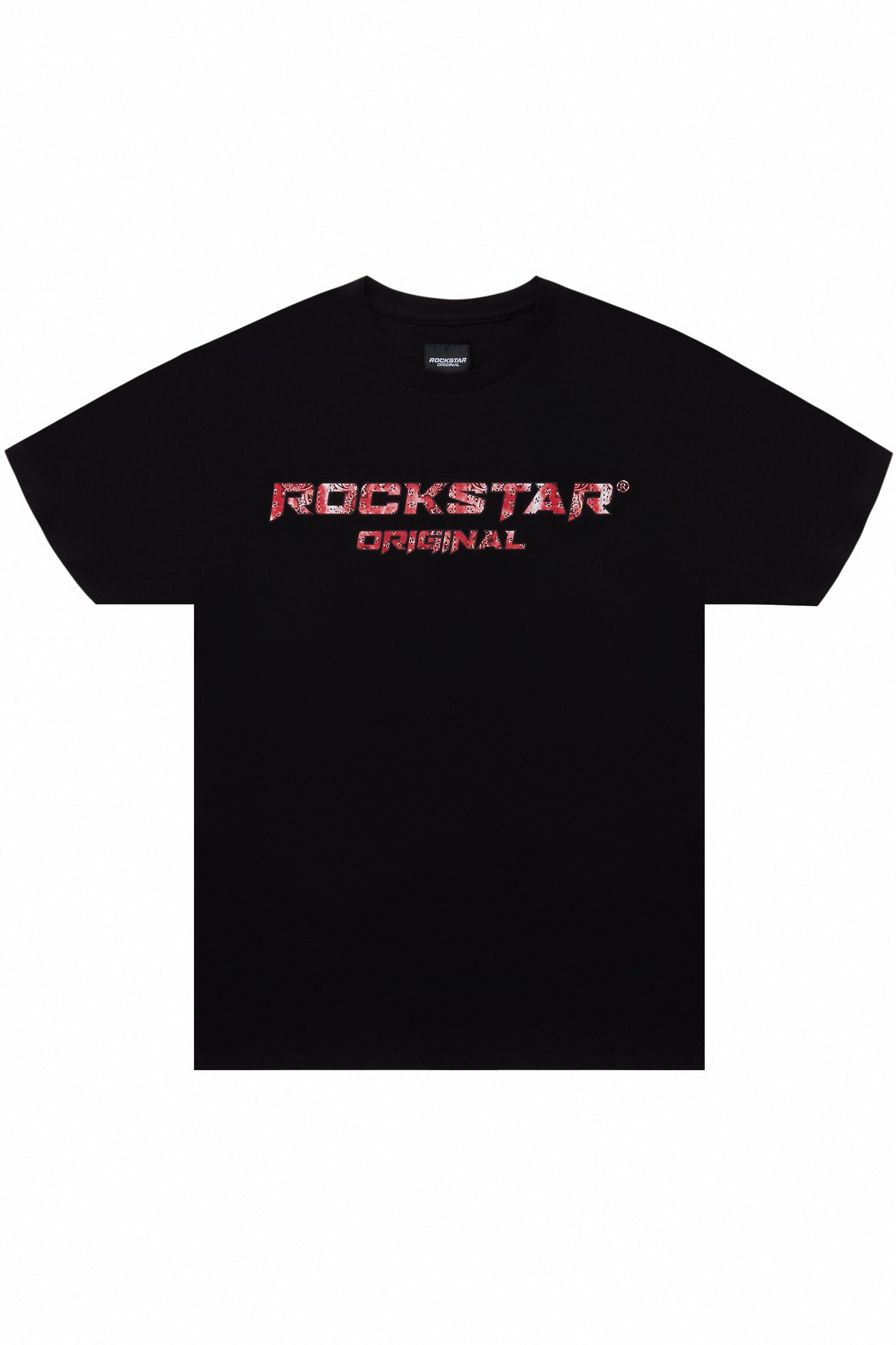  ROCKSTAR ORIGINAL Clothing Men's Rebel Black Stacked